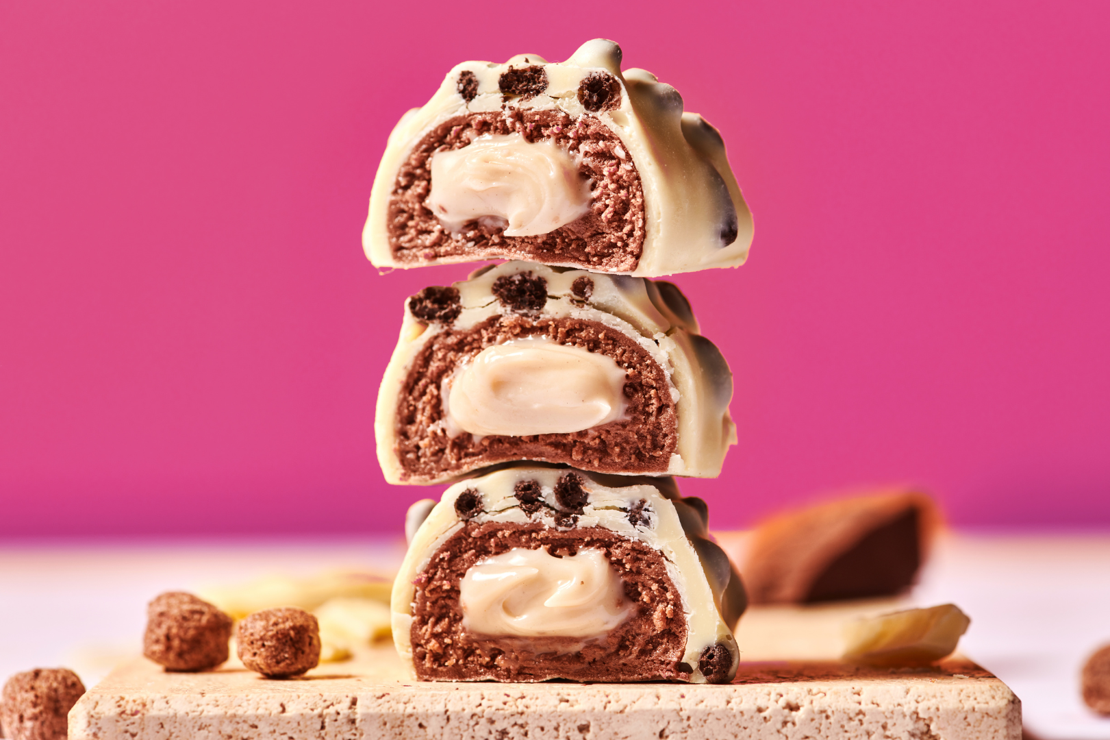 Creamy Core Protein Bar Chocolate Cookie & Milk, 45 g - Obrázek 2