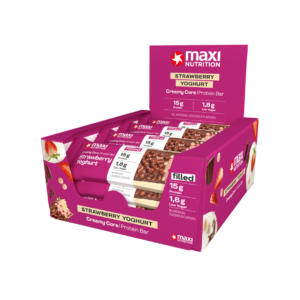 Creamy Core Protein Bar strawberry yoghurt 12x45g