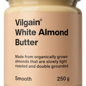 Vilgain Bílé mandlové máslo z blanšírovaných mandlí BIO – smooth 250 g
