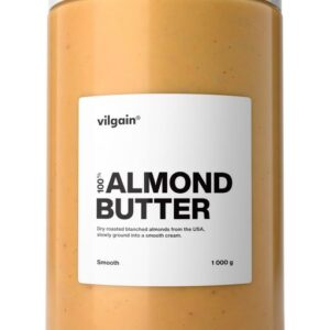 Vilgain Mandlové máslo blanšírované – jemné mandle 1 000 g