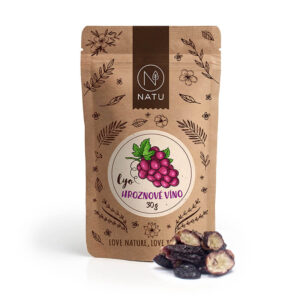 Lyofilizované hroznové víno plátky 30g