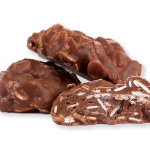 Hrudky kokosové v mléčné čokoládě