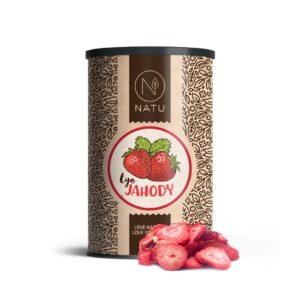 Lyofilizované jahody plátky 70g