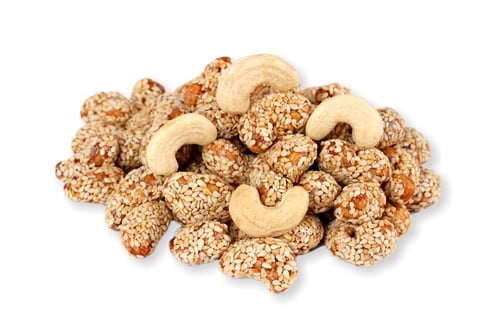 Kešu ořechy SEZAM a karamel