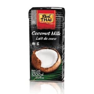 Kokosové mléko 85% extrakt Real Thai 1000 ml