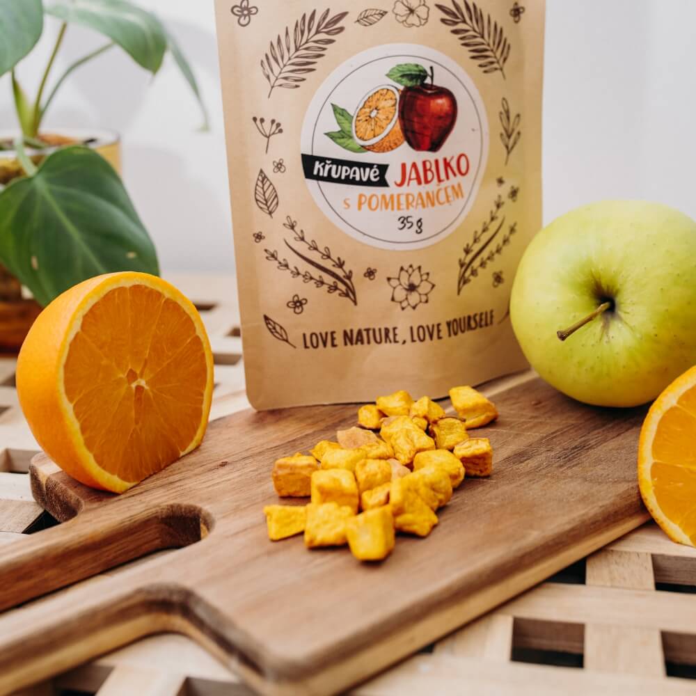 Křupavé jablko s pomerančem 35g - Obrázek 3