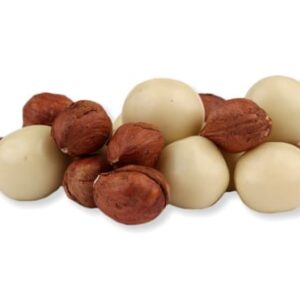 Lískové ořechy v BÍLÉ čokoládě