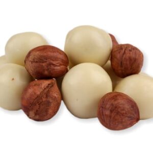 Lískové ořechy v jogurtu