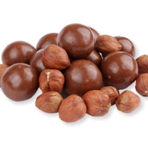 Lískové ořechy v mléčné čokoládě