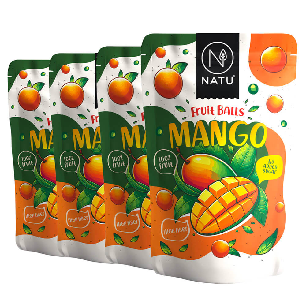 Ovocné kuličky mangové 4x90g