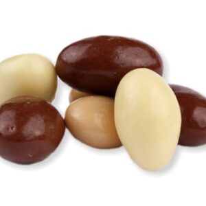 Mandle TŘÍBAREVNÉ (jogurt, karamel, mléčná čoko)