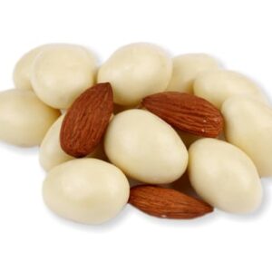 Mandle v BÍLÉ čokoládě