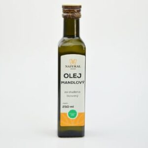Olej mandlový za studena lisovaný Natural 250ml