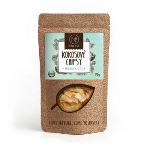 Kokosové chipsy mořská sůl BIO 70 g