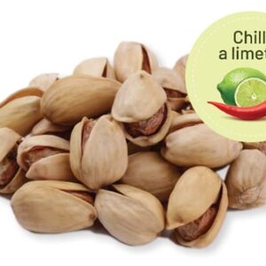 Pistácie pražené CHILLI a LIMETKA