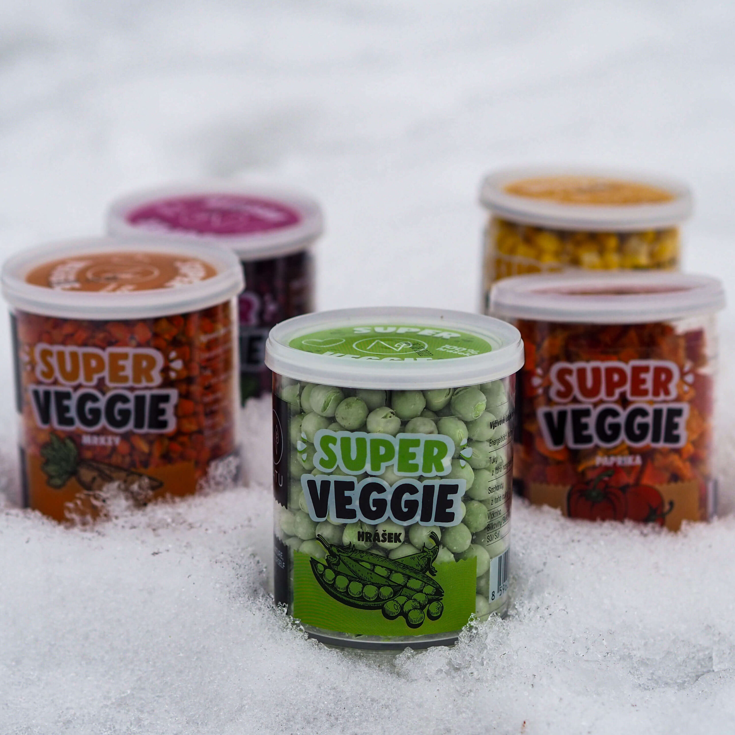 Super Veggie Zelený hrášek 40 g - Obrázek 3