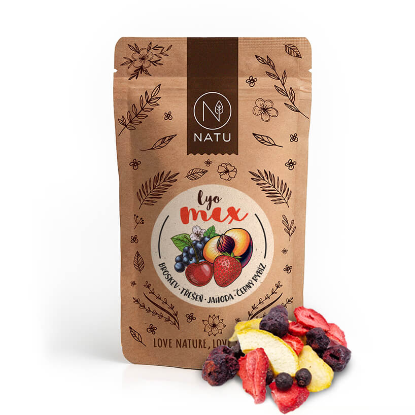 Lyo mix broskev a třešeň 40g