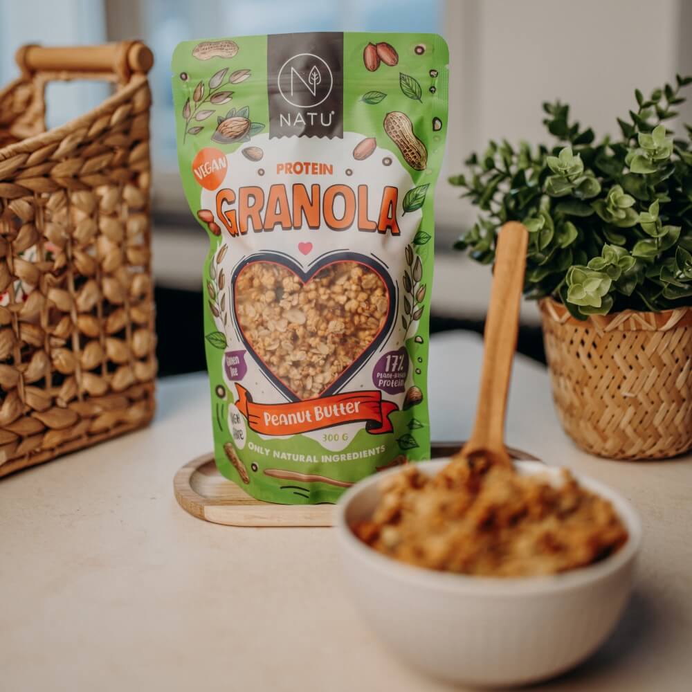 Protein Granola s arašídovým máslem 280g - Obrázek 2