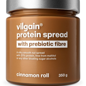 Proteinový krém s prebiotickou vlákninou – skořicová rolka 350 g