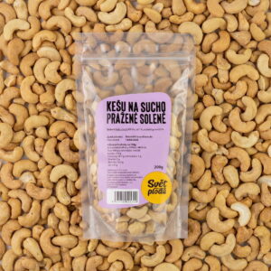 Kešu na sucho pražené solené  200g
