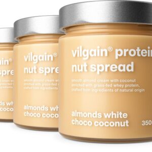 Cheat Spread –  3× mandle s bílou čokoládou a kokosem 350 g