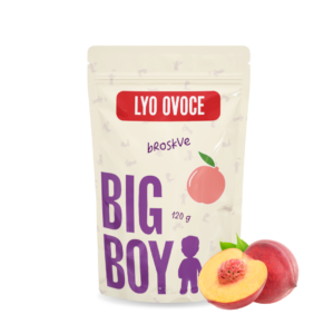 Broskve plátky lyofilizované 120 g