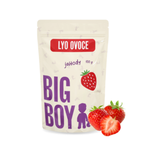 Jahody plátky lyofilizované 100 g