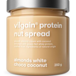 Cheat Spread – mandle s bílou čokoládou a kokosem 350 g