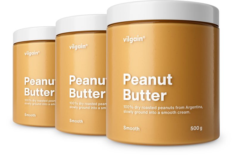 Arašídové máslo – 3× jemné arašídy 500 g