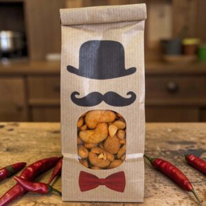 Kešu chilli PRO MUŽE s knírem 180g