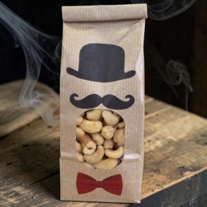 Kešu uzené PRO MUŽE s knírem 180g