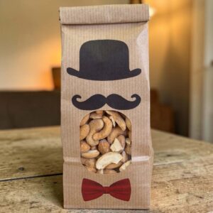 Kešu pražené solené PRO MUŽE s knírem 180g