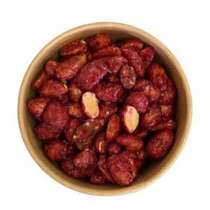 Arašídy karamelizované s příchutí jahoda Množství:: 5 Kg