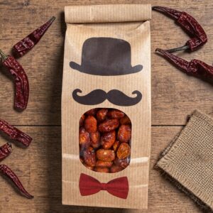 Arašídy v karamelu s chilli PRO MUŽE s knírem 180g