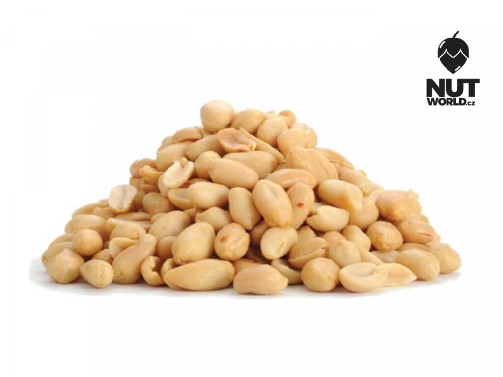 Arašídy pražené nesolené 50g Množství:: 50g