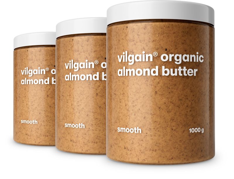 Mandlové máslo BIO – 3× jemné mandle 1 000 g
