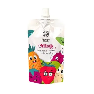 Mlsík taštička kešu s jahodami