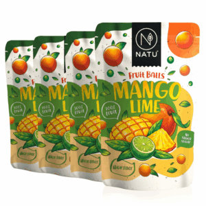 Ovocné kuličky mangové s limetkou 4x90g