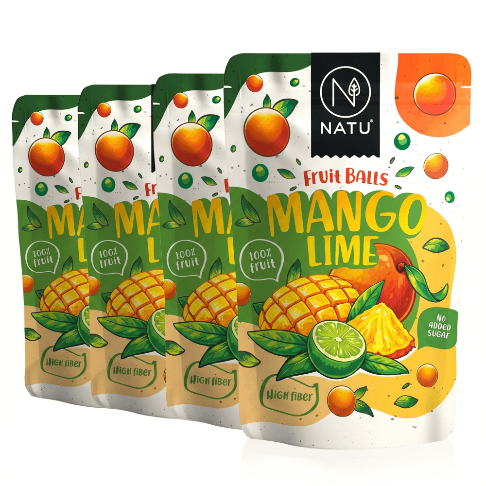 Ovocné kuličky mangové s limetkou 4x90g