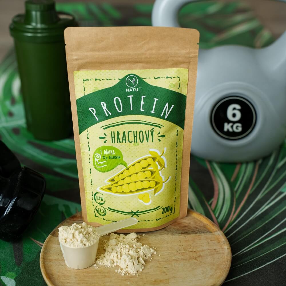 Hrachový protein BIO 200 g - Obrázek 3