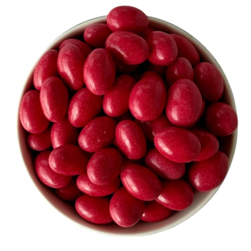 Mandle s jahodovým krémem a bílou čokoládou 700 g