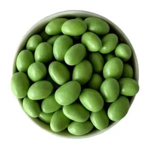 Mandle s pistáciovým krémem a bílou čokoládou 250 g