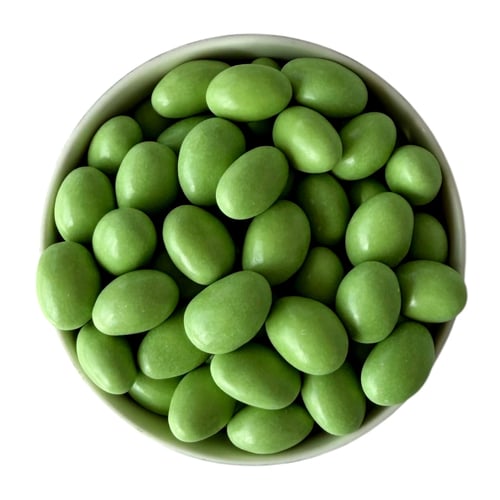 Mandle s pistáciovým krémem a bílou čokoládou 250 g