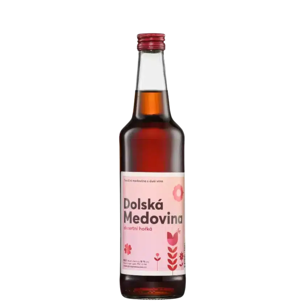 Dolská Dezertní Medovina Hořká 0,5l 18%