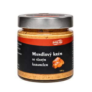 Mandlový krém se slaným karamelem 190 g