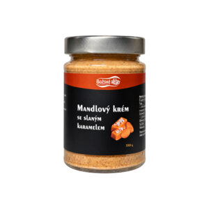Mandlový krém se slaným karamelem 330 g